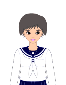 Portrait of Kisara, Sailor uniform